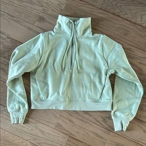 Women's Mint Green All in Motion High-Neck Pullover